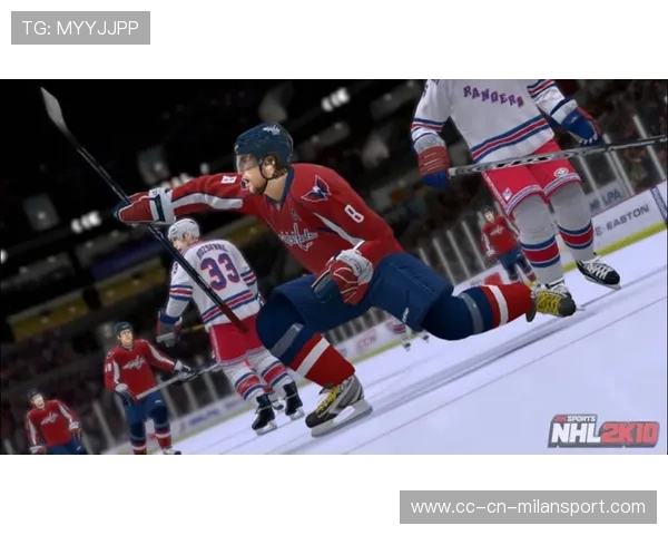 NHL冰球快攻飞扑破门点燃球场气氛